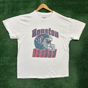 NFL Texas white T-Shirt Size Large